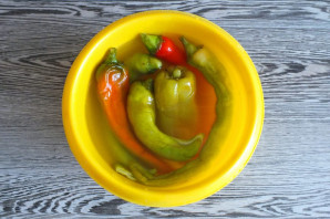 Мочёный острый перец на зиму