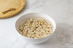 Пудинг из белой фасоли