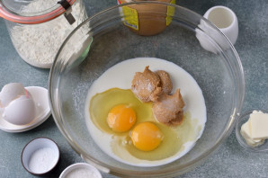 Маффины с арахисовой пастой