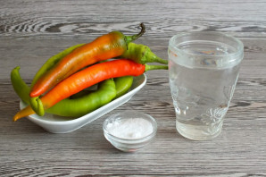 Мочёный острый перец на зиму