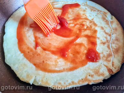 Пицца на сковороде