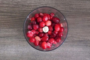 Клюква с черноплодной рябиной на зиму