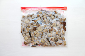 Заморозка подберезовиков на зиму