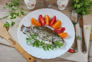 Карась на пару