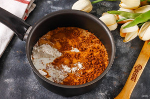 Домашняя шоколадная паста без яиц