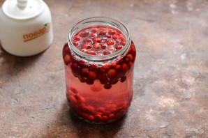 Компот из клюквы на зиму