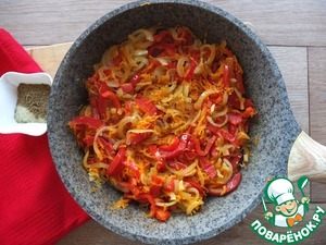 Горбуша с овощами Горбуша с овощами