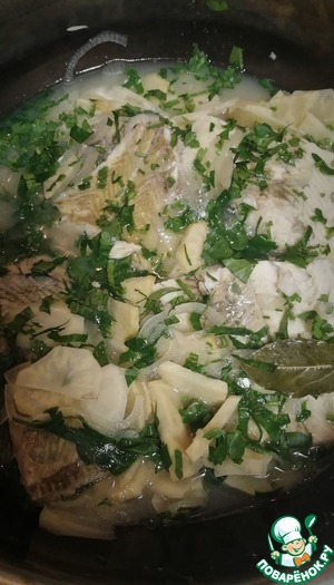 Камбала в огуречном рассоле