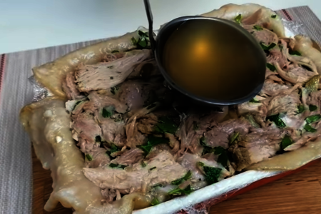 Мясная закуска вместо колбасы, готовлю из самого дешевого мяса