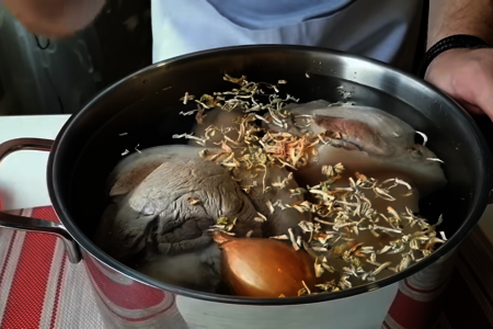 Мясная закуска вместо колбасы, готовлю из самого дешевого мяса