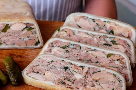 Мясная закуска вместо колбасы, готовлю из самого дешевого мяса