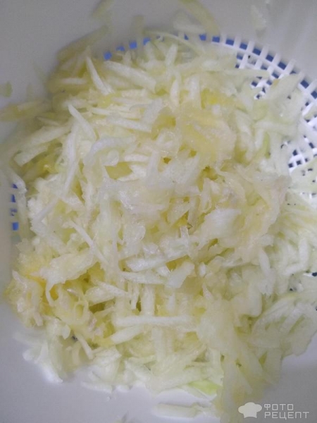 Рецепт: Безглютеновые кабачковые оладьи - для малышей и взрослых)