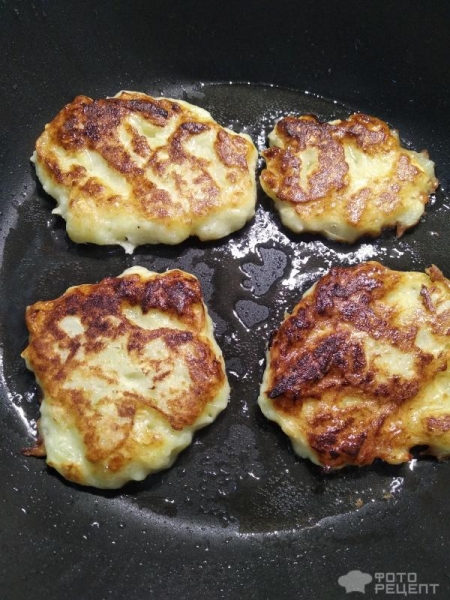 Рецепт: Безглютеновые кабачковые оладьи - для малышей и взрослых)