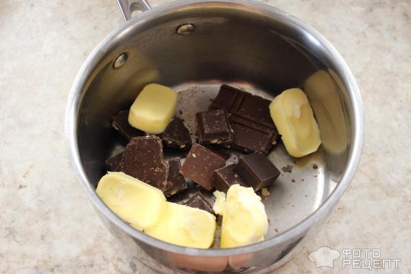 Рецепт: Брауни с творогом - просто и быстро