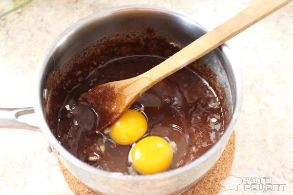 Рецепт: Брауни с творогом - просто и быстро