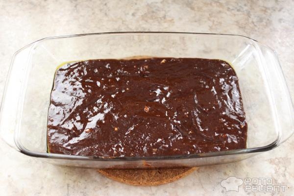Рецепт: Брауни с творогом - просто и быстро