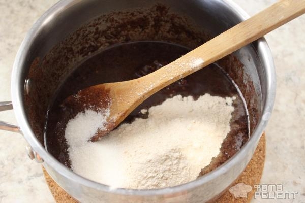 Рецепт: Брауни с творогом - просто и быстро