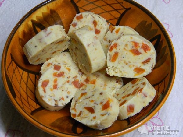 Рецепт: Бурфи - с орехами и сухофруктами