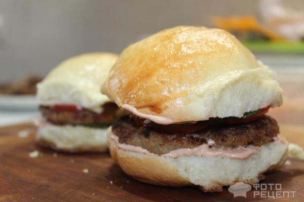 Рецепт: Домашние Бургеры - По-домашнему