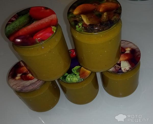 Рецепт: Икра из кабачков с баклажанами - Домашняя заготовка на зиму. Вкуснее, чем просто кабачковая икра.