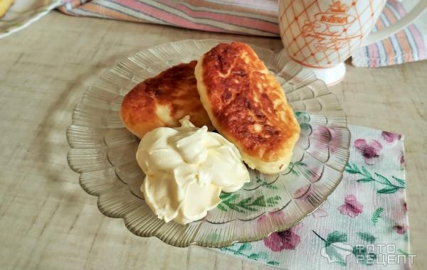 Рецепт: Яблочные сырники - Вкусно и полезно