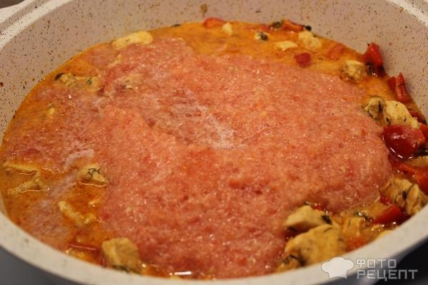 Рецепт: Куриный паприкаш - к любому гарниру