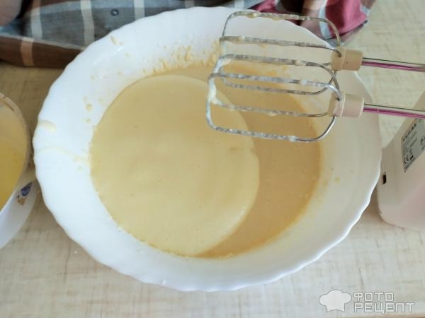 Рецепт: Манник "Зебра" с какао - Из того, что было в холодильнике