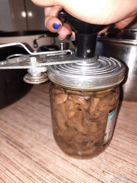 Рецепт: Маслята жареные на зиму - Осенние маслята в растительном масле