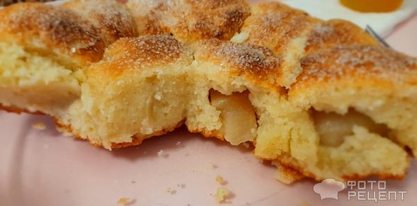 Рецепт: Отрывной яблочный пирог - Как легко и просто разрезать пирог без ножа? Испечь отрывной пирог :)