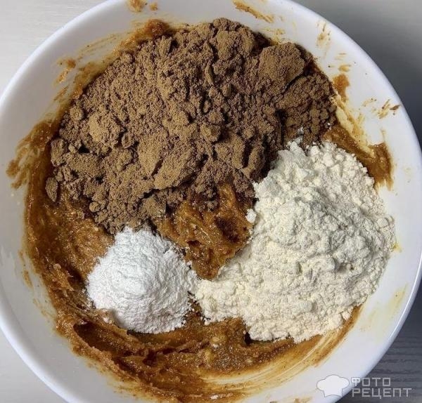 Рецепт: Печенье с арахисовой пастой - самое простое