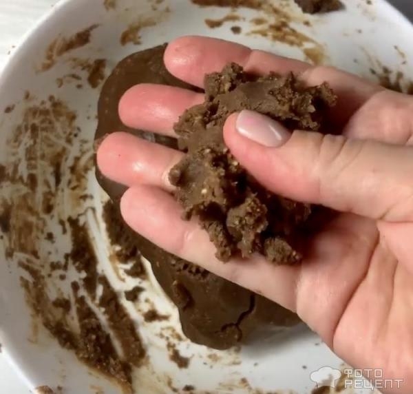 Рецепт: Печенье с арахисовой пастой - самое простое