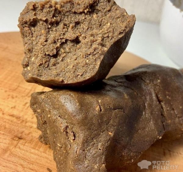 Рецепт: Печенье с арахисовой пастой - самое простое