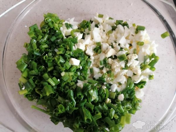 Рецепт: Пирог с яйцом и луком - в духовке