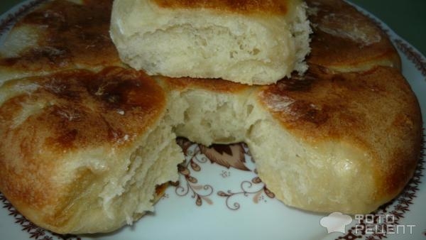 Рецепт: Постный хлеб - На сковороде!