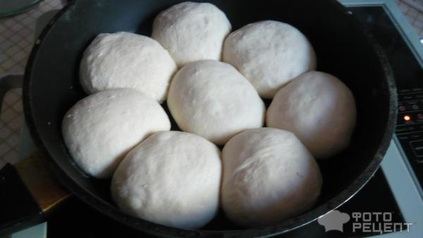 Рецепт: Постный хлеб - На сковороде!