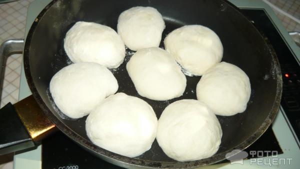 Рецепт: Постный хлеб - На сковороде!