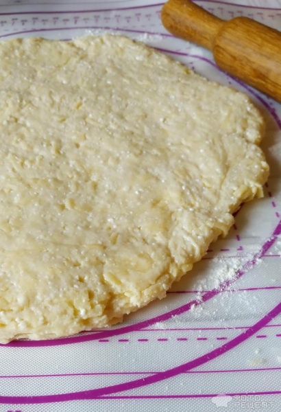 Рецепт: Сырно-творожные колечки - с кунжутом