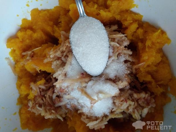 Рецепт: Тыквенно-яблочная запеканка - Обалденно вкусная и полезная