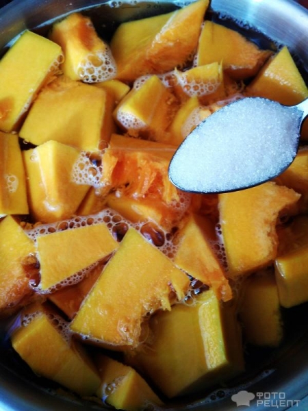 Рецепт: Тыквенно-яблочная запеканка - Обалденно вкусная и полезная