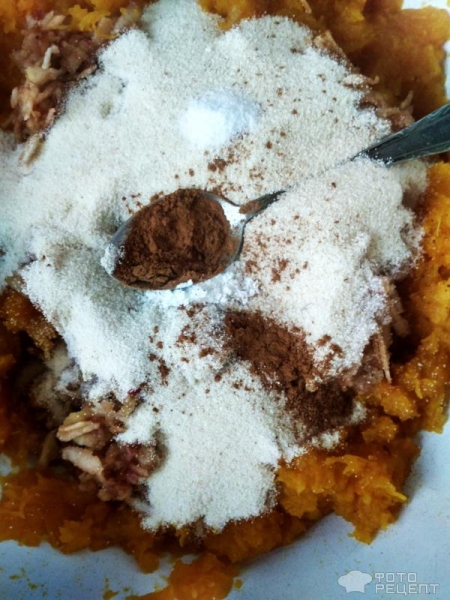 Рецепт: Тыквенно-яблочная запеканка - Обалденно вкусная и полезная