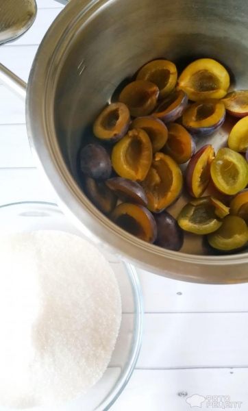 Рецепт: Варенье из слив - у каждой хозяйки свой вариант. Рецепт: Варенье из слив - у каждой хозяйки свой вариант.