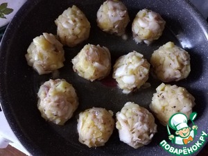 Рыбно-картофельные тефтели