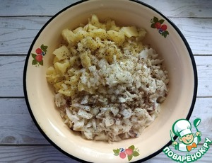 Рыбно-картофельные тефтели