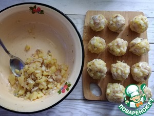 Рыбно-картофельные тефтели