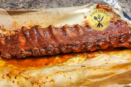 Сочная свинина в духовке свиные ребра одним куском Сочная свинина в духовке свиные ребра одним куском