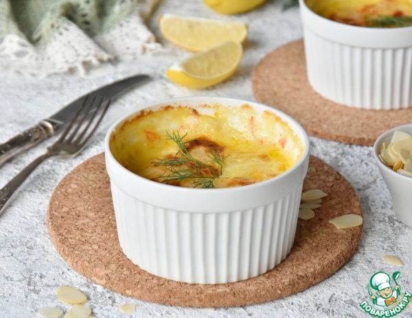 Треска запеченная под шубкой