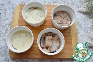 Треска запеченная под шубкой