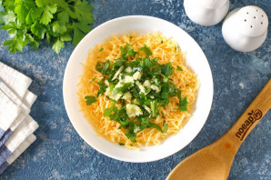 Фаршированные цветки кабачков