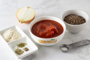 Азербайджанский суп из чечевицы