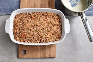 Мусака с баклажанами и рисом